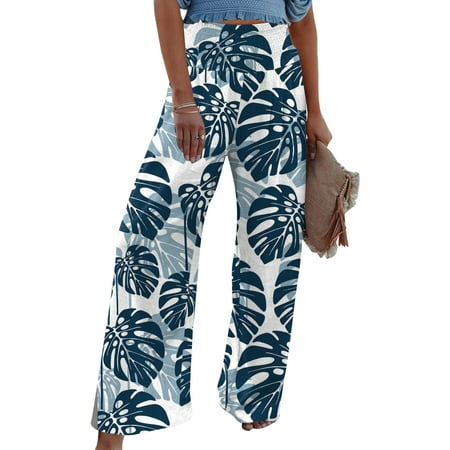 

Niuer Women s Comfy Pajama Pants Casual Lounge Sleepwear Pant Wide Leg Palazzo Stretch Drawstring Bottoms High Waist Night Pants