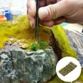 thumbnail image 1 of Langgg 28 PCS Grass Tufts Self Adhesive Sand Table Model Scenery Withered Yellow, 1 of 7