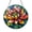 Acrylic 3.5 Inch, variant on Imaginary Botanical Art Stained Glass Suncatcher For Window Decor, Fantasy Lotus Flower Hanging Art With Vibrant Multicolor Details, Aesthetic Room Ornament, Decorative Indoor Present For Home