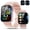 Rose Gold, variant on 1.85-inch Smart Watch for Women Men with Bluetooth Call Music Control, 110+ Sports Modes Fitness Tracker Compatible iOS/Android, White