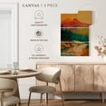 thumbnail image 4 of Elephant Stock Northern Essence Ak Wall Art - Vertical Multi Panel Canvas - Living Room Wall Decor - Nature Multi Panel - Orange And Green Decor By Marion Rose - 14" x 23", 4 of 4