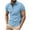 Sky Blue Turn Down Collar Shirts, variant on Men's Turn Down Collar Shirts Slim Fit Daily Business Dress T-shirts Trendy Elegant Solid color Tees Drop Shoulder Short Sleeve Blouse Lapel Collar Button Up Tops Pink L