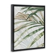 thumbnail image 3 of Stupell Industries Frond Impression Leaves Black Framed Floater Canvas Wall Art design by Alex Black, 31 x 25, 3 of 9