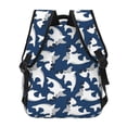 thumbnail image 2 of Hirioo Shark Print Laptop Backpack Lightweight Casual Travel Daypack for College Workplace Travel, 2 of 5