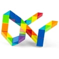 thumbnail image 3 of 72 Blocks Twist Puzzle Toys ABS Plastic Educational Twist Snake Cube for Kids Children, 3 of 4