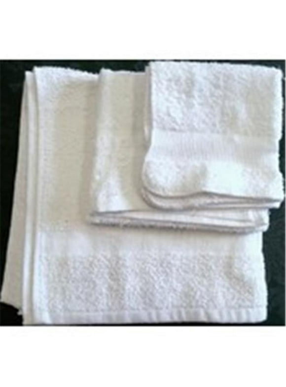 DDI 1797964 Economy White Bath Towel Set Case of 48