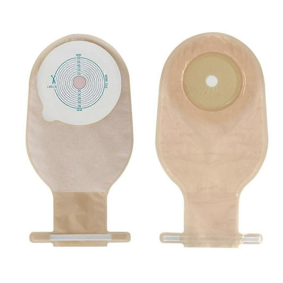 40Pcs Ostomy Bags Drainable Pouches For Colostomy Ileostomy Stoma Care 20-60mm Drain Valve Colostomy Bags