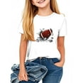 thumbnail image 2 of HVOBBTY T-shirt Décontracté à Manches Courtes pour Tout-Petits, T-shirt Décontracté Ample à Manches Courtes Col Rond Confortable pour Adultes Blanc, 5 Ans, 2 of 4