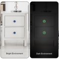 thumbnail image 3 of 4PCS Round Universe Cabinet Fluorescence Knob Glowing in the Dark Furniture Drawer Pulls Handle with Screws, 3 of 5