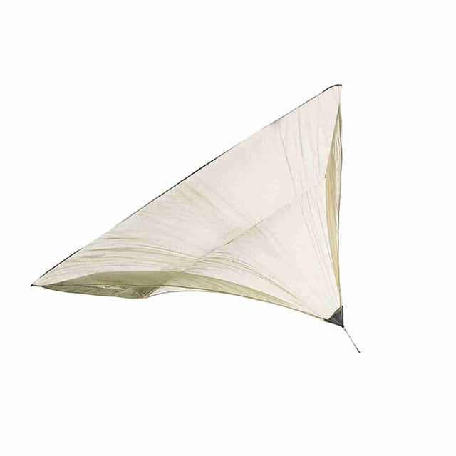 Lit de Camping en Filet, Tente en Maille Légère et Compacte pour Camping et Randonnée en Plein Air avec Sac de Transport, Triangulaire pour Usage Unique