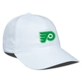 thumbnail image 2 of Men's Levelwear White Philadelphia Flyers Matrix Patch Adjustable Hat, 2 of 4