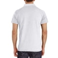 thumbnail image 3 of Zimjoy Men's Polo Shirts 3 Button Henley Collared Short Sleeve Shirts Soft Cotton Lightweight Casual Tops with Pocket, White 2XL, 3 of 4