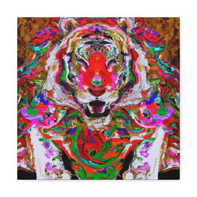 Bengal Tiger in Baroque - Canvas