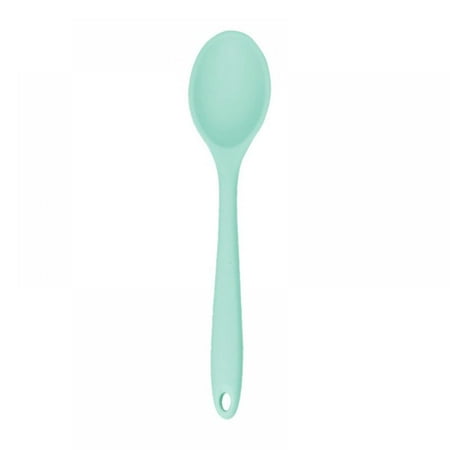 

Small One-Piece Silicone Spoon High Temperature Resistant Non-Stick Pot Special Soup Spoon Mixing Spoon