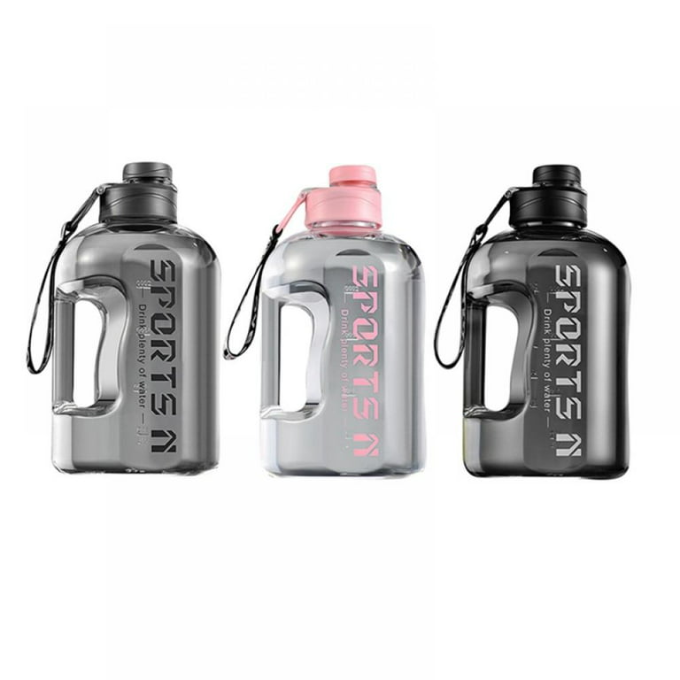 Water Bottle with Time Marker Large Water Bottle Gallon Water Bottle Motivational with Handle Insulated Water Bottles Big Water Jug for Fitness,Gym