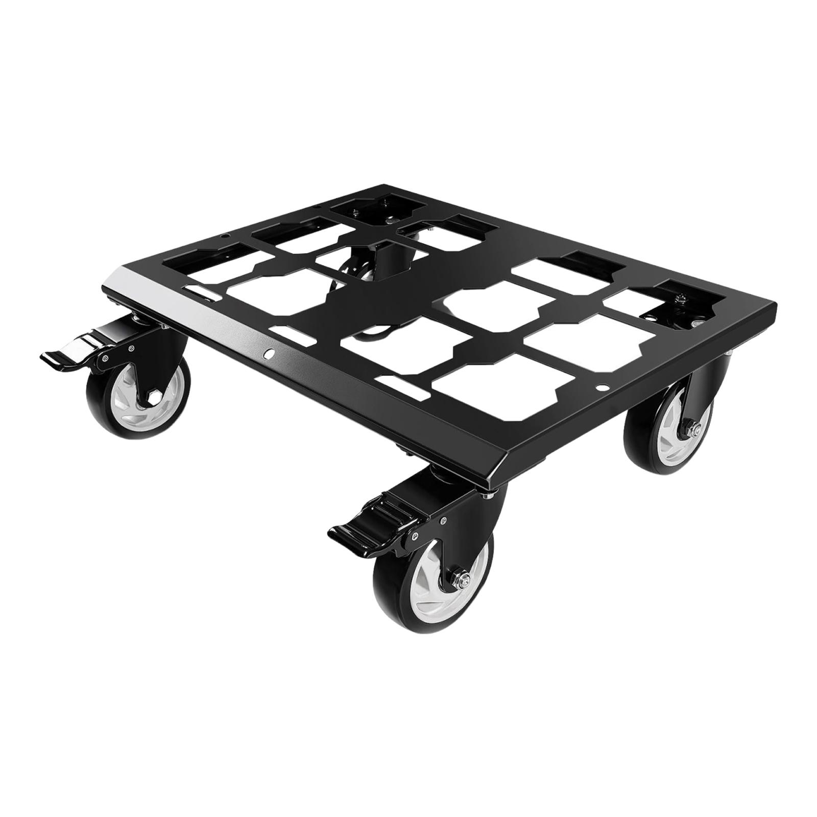 kowaku 4 Wheels Furniture Dollys Furniture Mover with Wheels Slider Tool Box Dollys Carbon Steel for Sofa Chair Cabinet Small Fridge