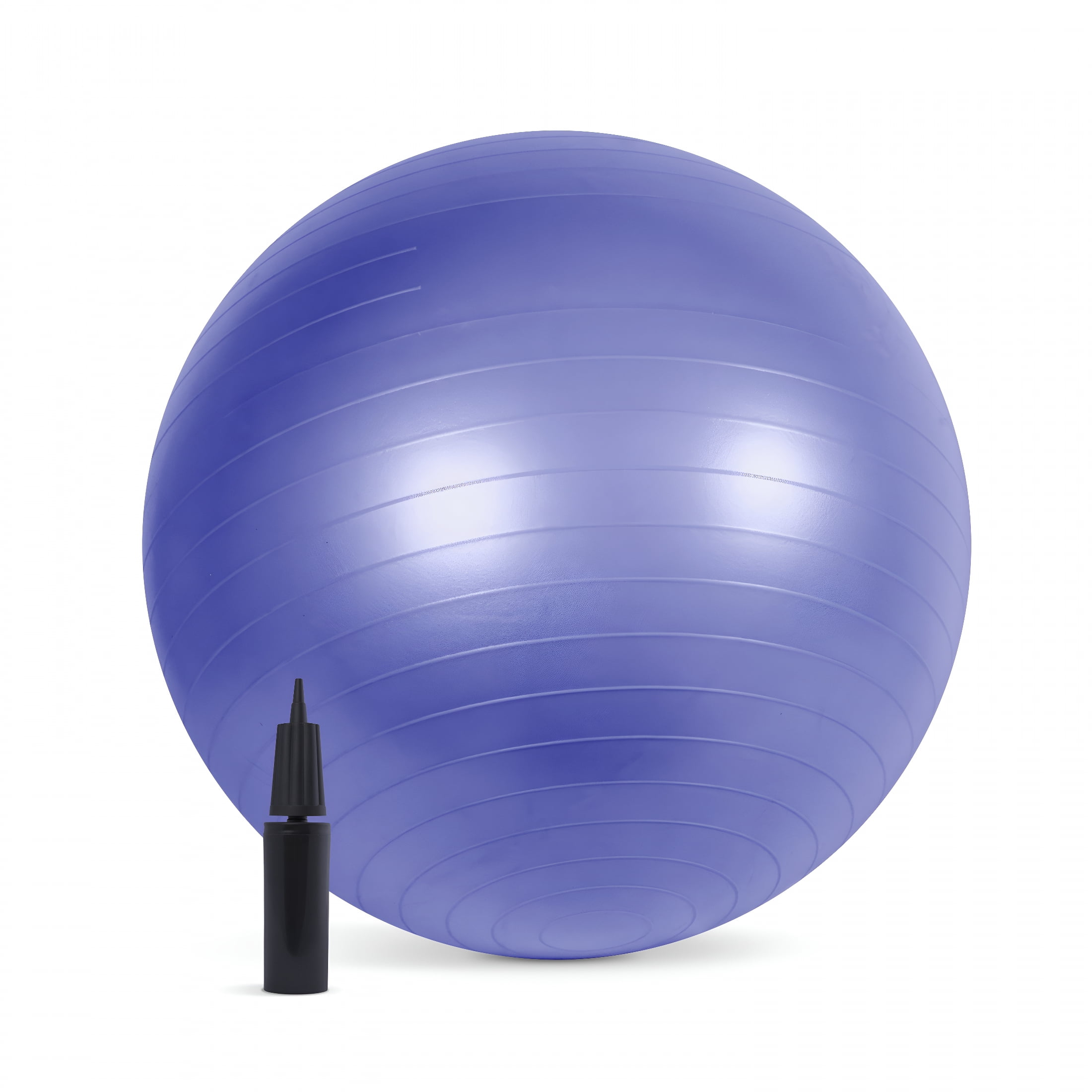 BESTSKY Anti-Burst Stability&Pregnancy Ball,Exercise Balls Physical Therapy,Yoga Ball for Pregnancy,Pilates Ball Small 65Cm,Purple
