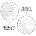 thumbnail image 3 of CIMAXIC Party Clear PVC Round Tablecloth: 60 inch Thick Table Cover with Elastic Edge - Waterproof Spill-Proof Transparent Dining Protector for Party Outdoor,59.84"X59.84"X0.01", 3 of 4