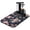 Colorful Floral, variant on Washable Rubber Colorful Floral Dish Drying Mats for Kitchen Counter Home Large Coffee Bar Pad Accessories and Decor for Utensils Stemware 19.5''x12''