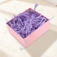 thumbnail image 4 of Unique Bargains 3.53 oz Raffia grass filler Shredded paper filler for Christmas Easter Deep Purple, 4 of 5