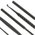 thumbnail image 4 of 5 Set Ear Pick Earwax Removal Tool Kit 7pcs Ear Cleansing Tool Stainless Steel Portable Ear Wax Cleaning Kit Tool Set Black, 4 of 5