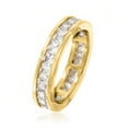 thumbnail image 6 of Ross-Simons 3.00 ct. t.w. CZ Eternity Band in 18kt Yellow Gold Over Sterling Silver, Women's, Adult, 6 of 6