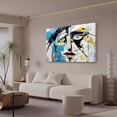 thumbnail image 3 of Abstract Art Modern Decorative Painting Face Framed Canvas Poster Bedroom Decor Sports Landscape Office Room Decor Gift,Frame-style,08x12inch(20x30cm), 3 of 8
