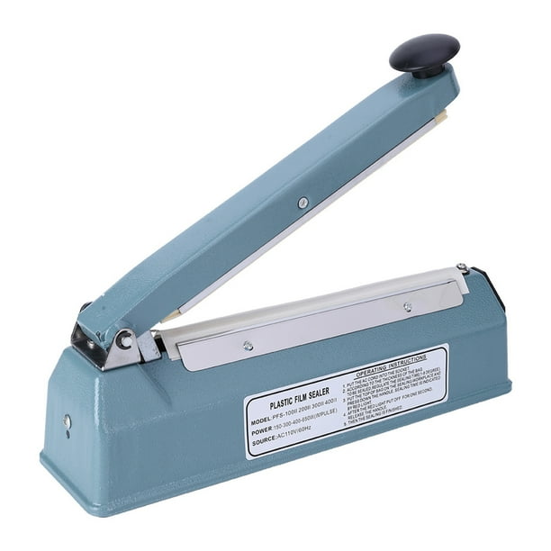 Sellador de bolsas manual Jadeshay PFS‑200 300W pulgadas