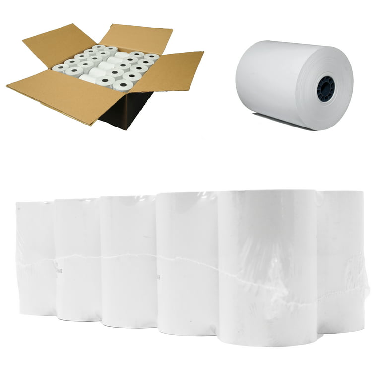 3 1/8 x 273 thermal paper roll 12 pack - Extra large Rolls