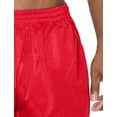 thumbnail image 3 of J. METHOD Men's Basketball Shorts Solid Plain Mesh Regular Fit Comfy Gym Workout Active Pants NEMP26 Red 5XL, 3 of 5