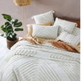 thumbnail image 2 of DecorAvenue Boho Duvet Cover Set Tufted Bedding Duvet Covers Soft Washed King Size 3 Piece Duvet Cover Set Luxurious Comforter Cover Set for Home Décor, Over Size 120" x 120" Inches, 2 of 4