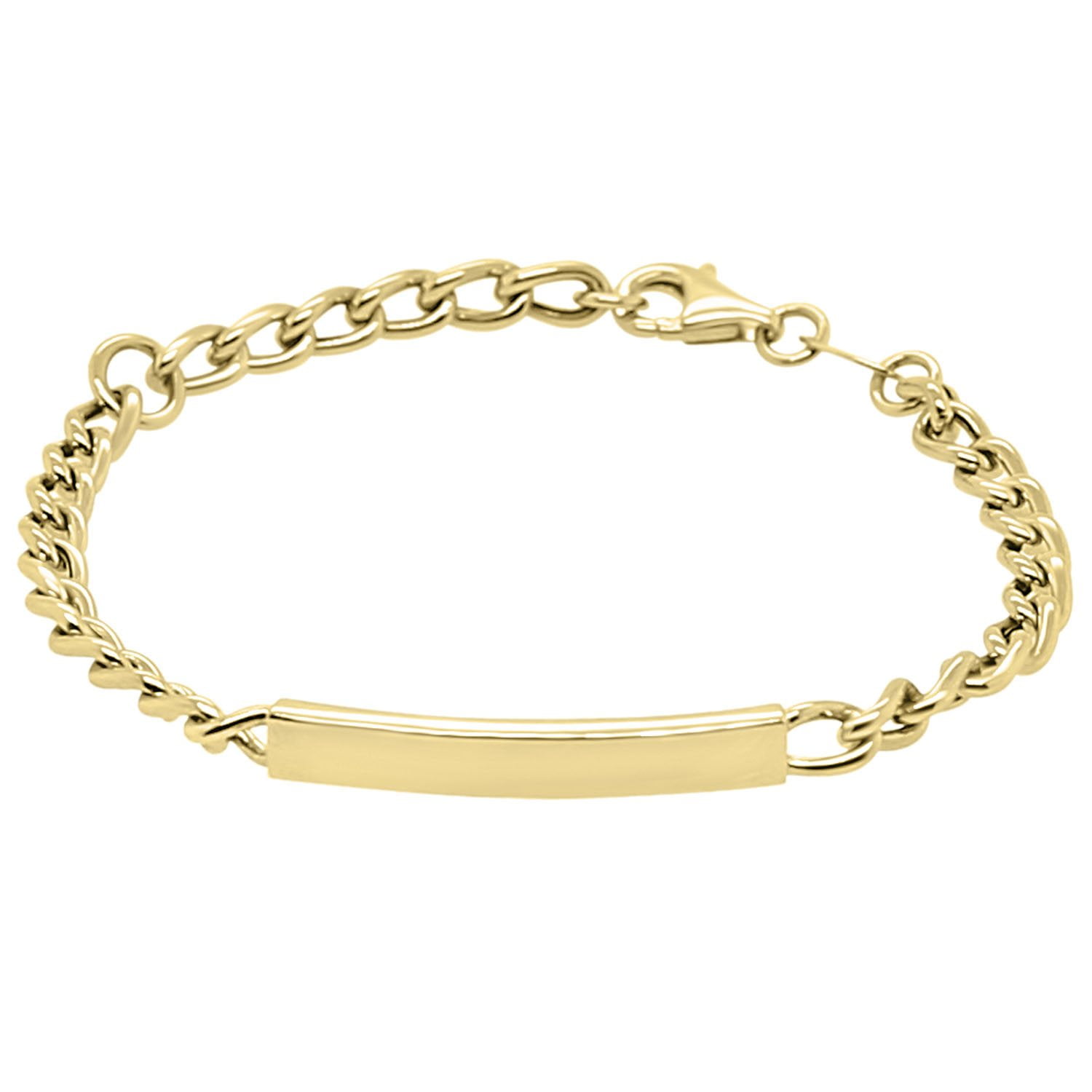 Mommy and Me Curb ID Chain Bracelet in 14K Gold - Samsclub.com