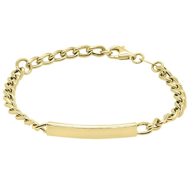 Mommy and Me Curb ID Chain Bracelet in 14K Gold - Samsclub.com