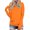 01-Orange, variant on Womens Comfy Loose Hoodies Trendy Y2K Pullover Tops Casual Solid Color Hooded Sweatshirt Teen Girls Cute Tees