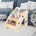 thumbnail image 1 of twisto Dog Stairs for Dogs with A High Bed - Climbing Ladder Made of [material Not Specified], Practical, Compact And Versatile, for Sofa, Car, Home And Couc 3 Step, 1 of 8
