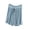 Light Blue, variant on SROBPTY Womens Pajama Shorts Solid Drawstring Elastic High Waist Wide Leg Pants