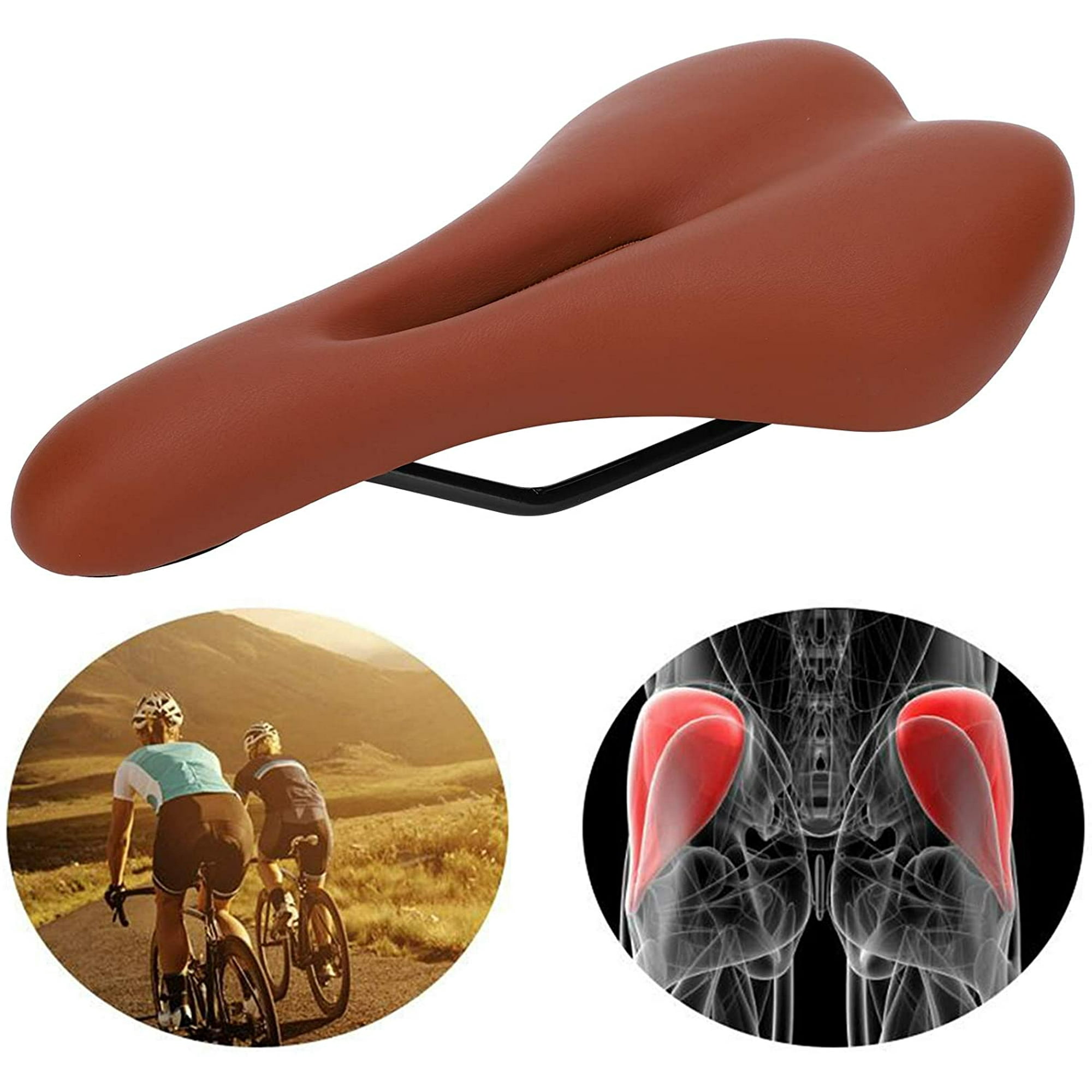 Bikeroo Wide Cushioned Bike Seat - Remplacement de Senegal