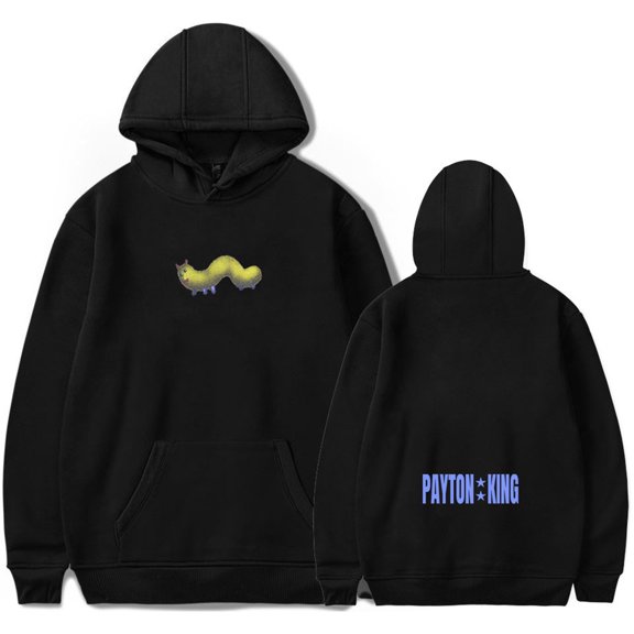 Paytonking Hoodie Fashion Long Sleeved Pullover Unisex Hooded Sweatshirt