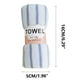 thumbnail image 3 of Toalla De Terciopelo Absorbente, Paño Facial a Rayas De Colores, Toalla De Baño De Secado Rápido, Cuidado Suave De La Piel, Experiencia En El Hogar, Toalla Suave Para Gimnasio Y Piscina, 3 of 9