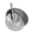 thumbnail image 1 of Bebedero automático para cerdos, bebedero de acero inoxidable, suministros para equipos, agua para cerdos 22 cm de diámetro, 1 of 9
