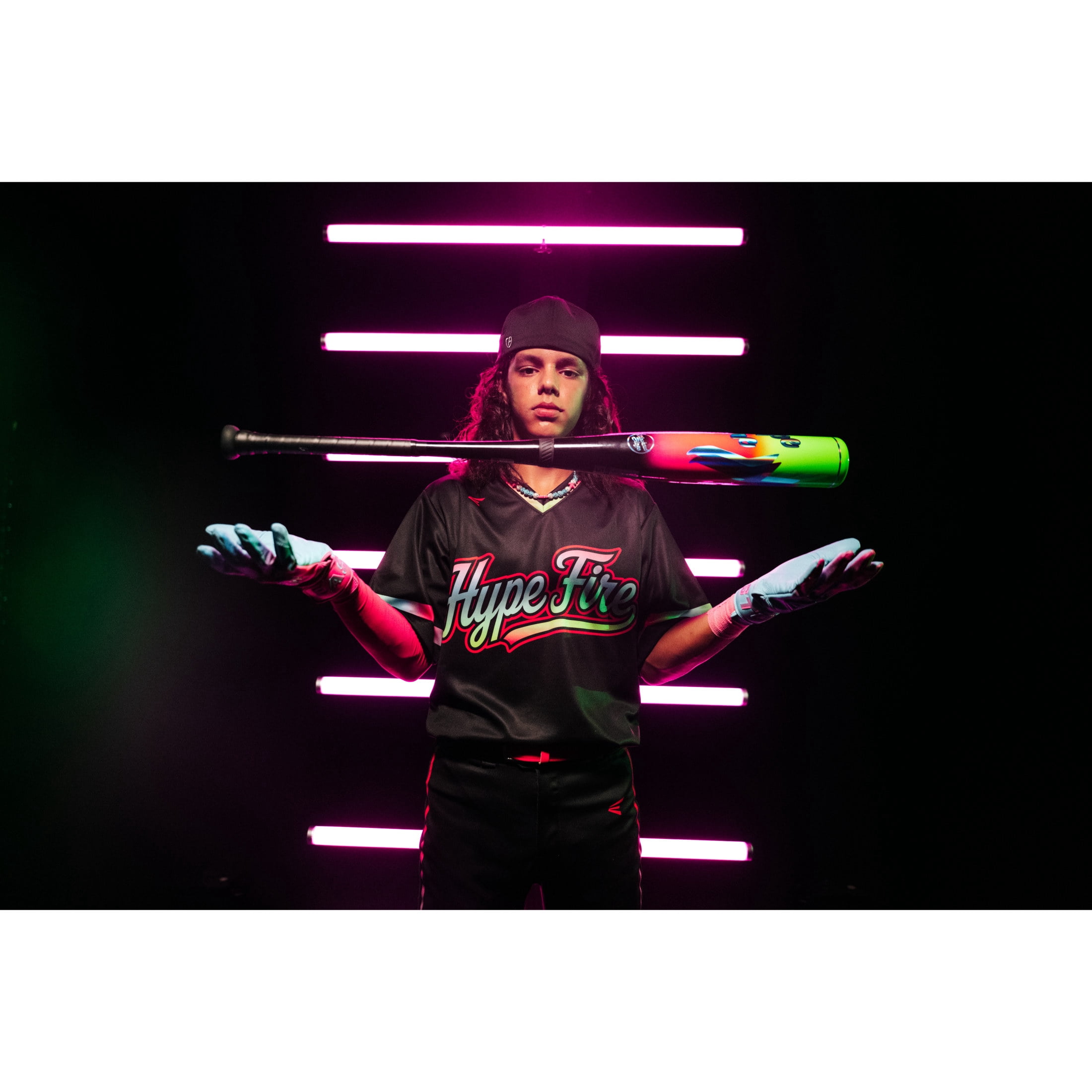 Easton | 2027 Hype Fire Baseball Bat | USSSA | 2 3/4" Barrel | 30 Inch | -8