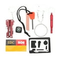 thumbnail image 1 of fastboy Outil d'Urgence Extérieur Kit d'Équipement de Survie Équipement Tactique de Voyage Randonnée Camping SOS, 1 of 9