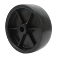 thumbnail image 1 of Roue de Vérin de Remorque, Roue de Roulette de Vérin de Remorque 6 Pouces Largement Utilisé Noir pour RV, 1 of 8