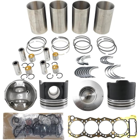 4M50 Overhaul Rebuild Kit (No valve set) For Mitsubishi 4M50 4M50T Engine Parts piston Combustion Chamber 60.5mm ME222983