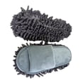 thumbnail image 4 of Floor Slippers Lazy Open Toed Mop Slipper Home Use Soft Pure Color Cleaning Slipper Grey M 39-41, 4 of 5