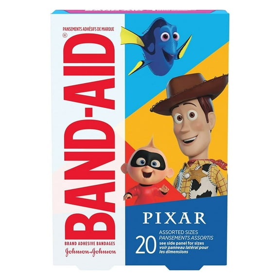 Band-Aid Pixar Mash-up Bandages (Pack of 12)