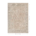 thumbnail image 2 of Mainstays Flow Beige Area Rug, 5’ x 7’, 2 of 6