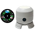 thumbnail image 2 of Dynamic Rotating LED Projector Light, 360° Rotating Ocean Wave Night Projection Night Light, Multi-Angle Projection Base, for Bedroom, Home Theater&nbsp;(Christmas), 2 of 6