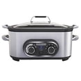 thumbnail image 1 of 6.5 qt. Black & Decker Multi Slow Cooker & Sear Stainless - Silver, 1 of 1