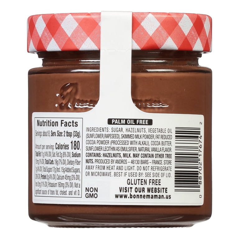 Bonne Maman - Hazelnut Chocolate Spread, 8.8 oz - Walmart.com